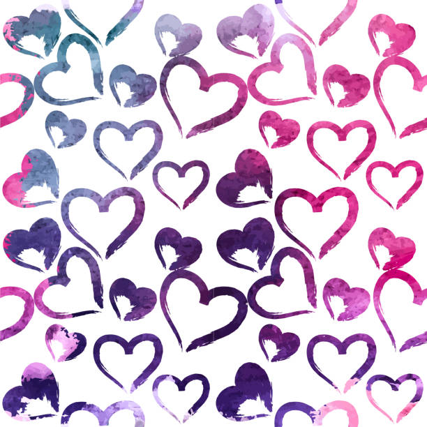 Heart Love Seamless Pattern Background Vector Illustration Heart Love Seamless Pattern Background Vector Illustration EPS10 drawing of a shape octagon stock illustrations