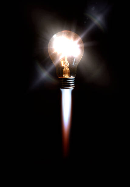 Idea bulb stock photo