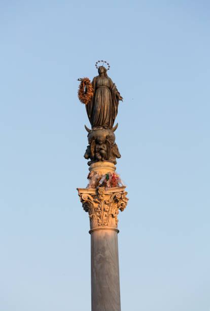istock The Column of the Immaculate Conception. Rome, Italy. 910685268