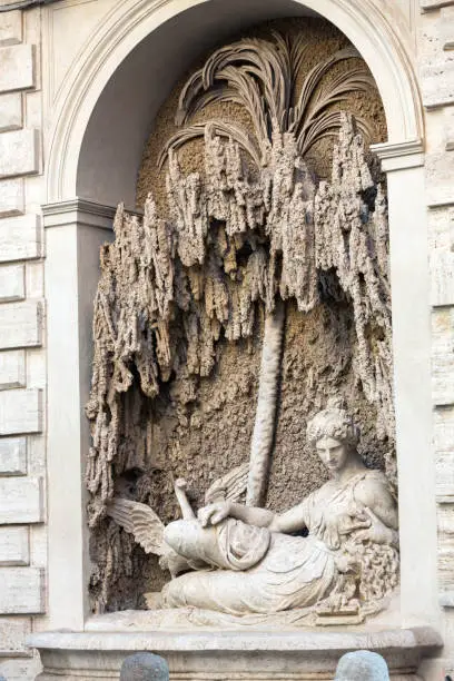 Photo of Four Fountains is a group of four Late Renaissance fountains  in Rome, Italy