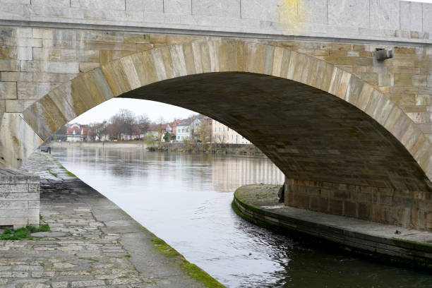istock The Stone Bridge in Regensburg 910704592