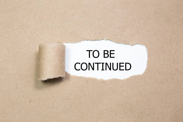 istock The text to be continued appearing behind torn paper 910721864