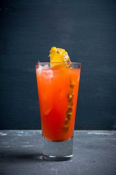 istock Sweet cocktail with pineapple and rum 910730384