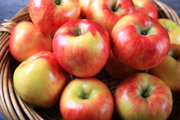 istock Fresh organic honey crisp apples 910731078