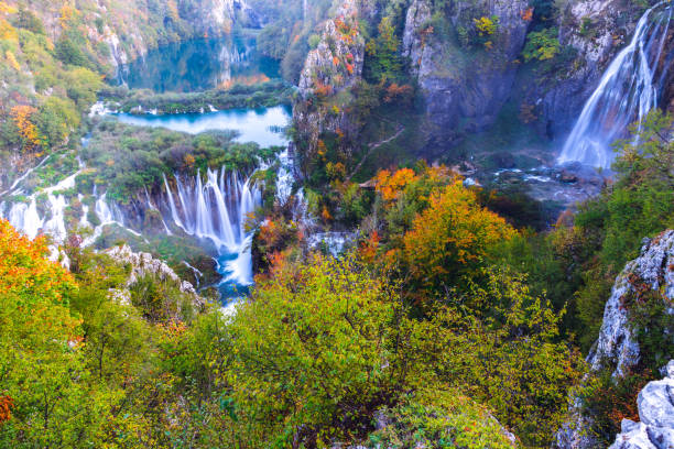 istock Waterfalls, Plitvice National Park, Croatia 910740500