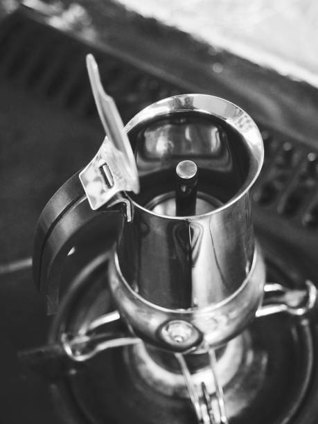istock Italian Coffee Pot, Mocha Port 910748776