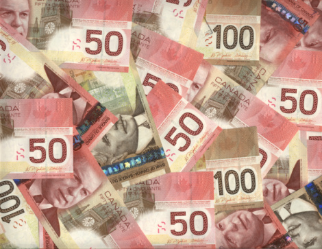背景の 50 カナダドル100 ドル紙幣 - カナダ通貨のストックフォトや画像を多数ご用意 - カナダ通貨, 数字の100, カナダ - iStock