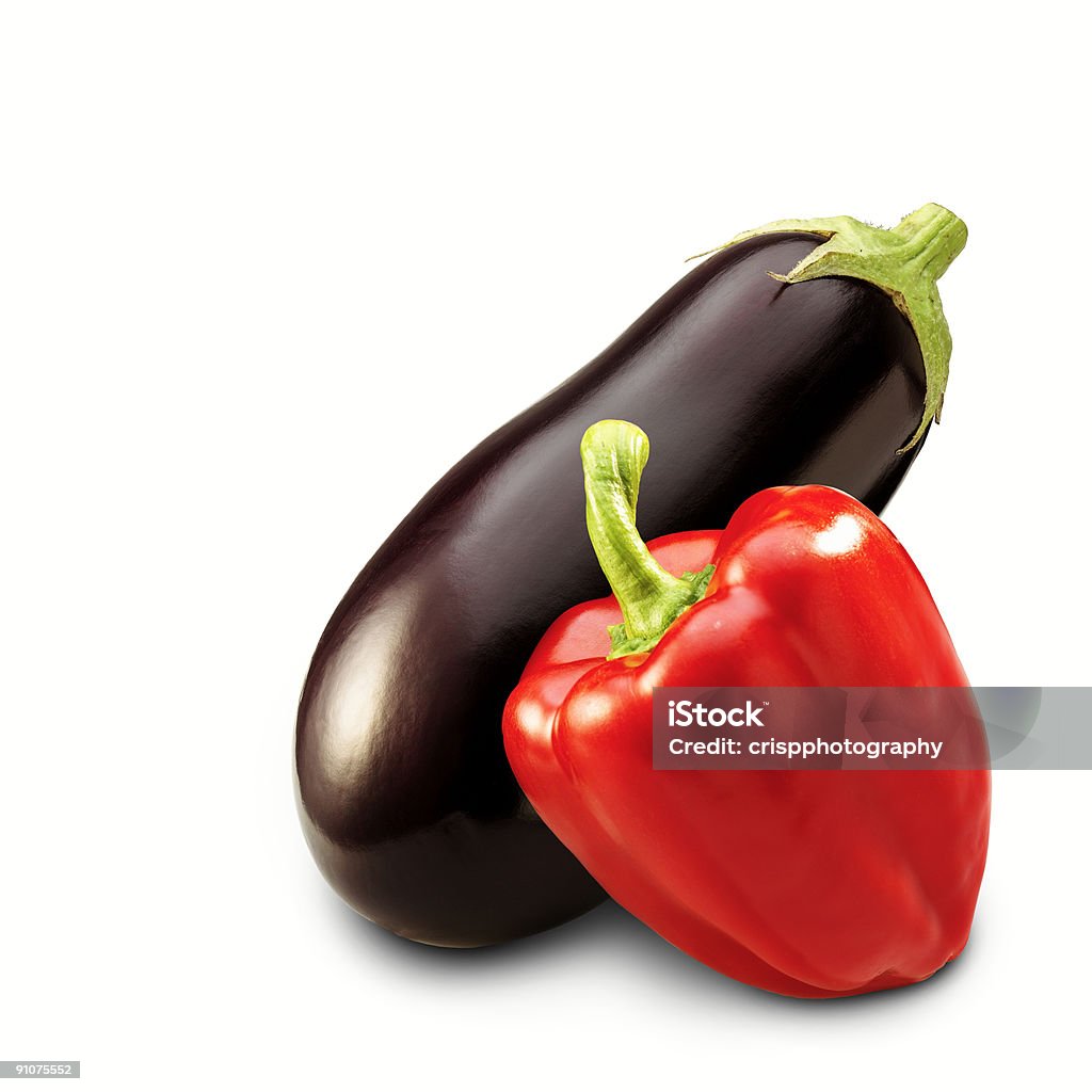 Melanzana Paprica - Foto stock royalty-free di Astratto