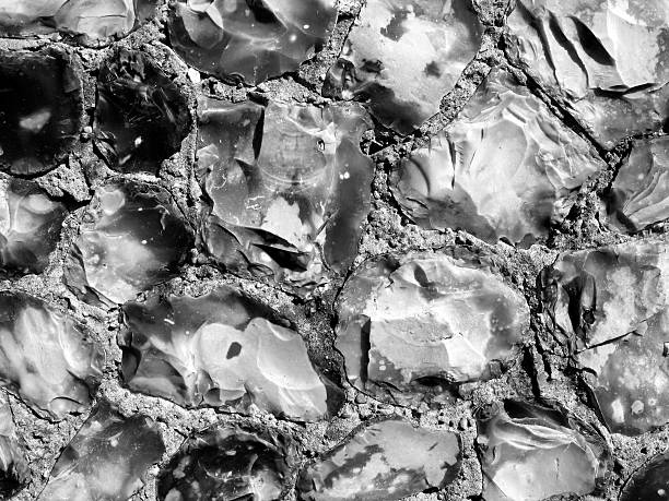 Flint Stone Texture Background stock photo