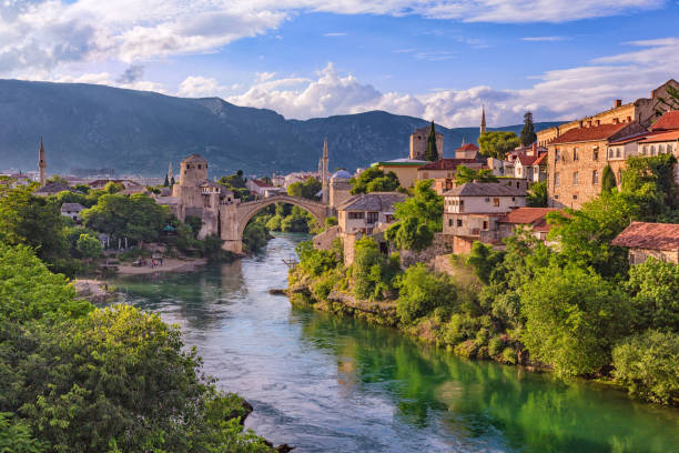 istock Mostar Bridge, Bosnia Herzegovina 910758582