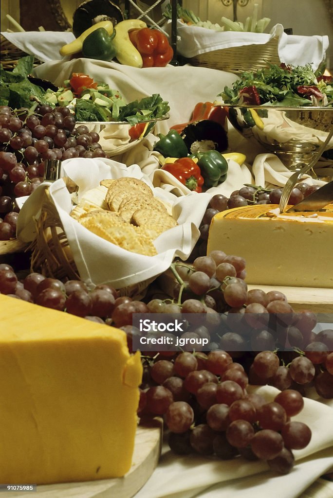 cheese and grapes  After Work Stock Photo