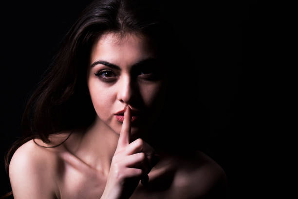 istock Studio shot of young beautiful woman 910764556