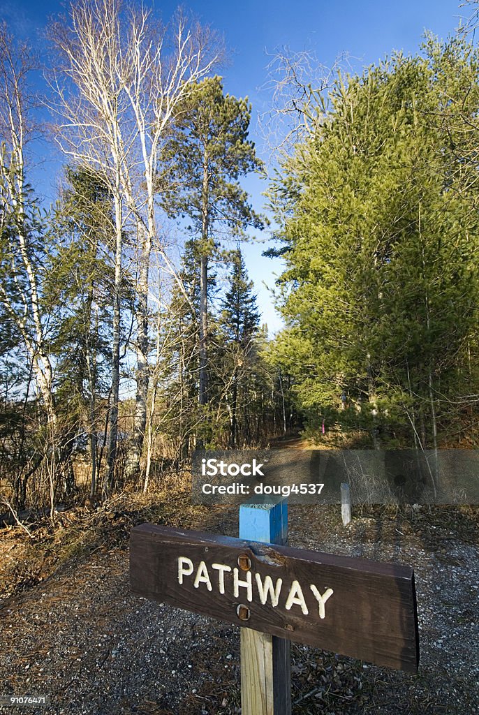 Pathgway Sign Sign Showing Pathway Stock Photo - Download Image Now - Color Image ...