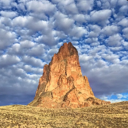 Agathla Peak Volcano in Arizona , USA