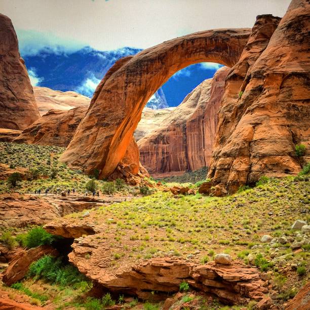 istock Rainbow Bridge Monument in Utah USA 910772650