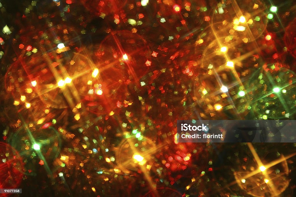 blured luzes - Foto de stock de Bola de Árvore de Natal royalty-free