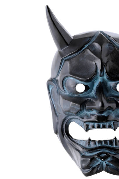 istock Traditional japanese demon mask 910778738