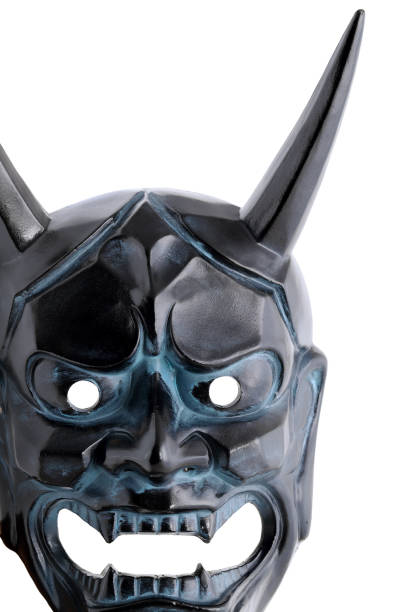 istock Traditional japanese demon mask 910778740
