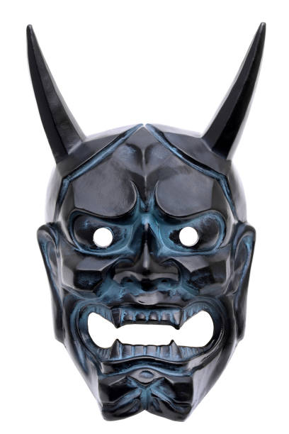 istock Traditional japanese demon mask 910778742