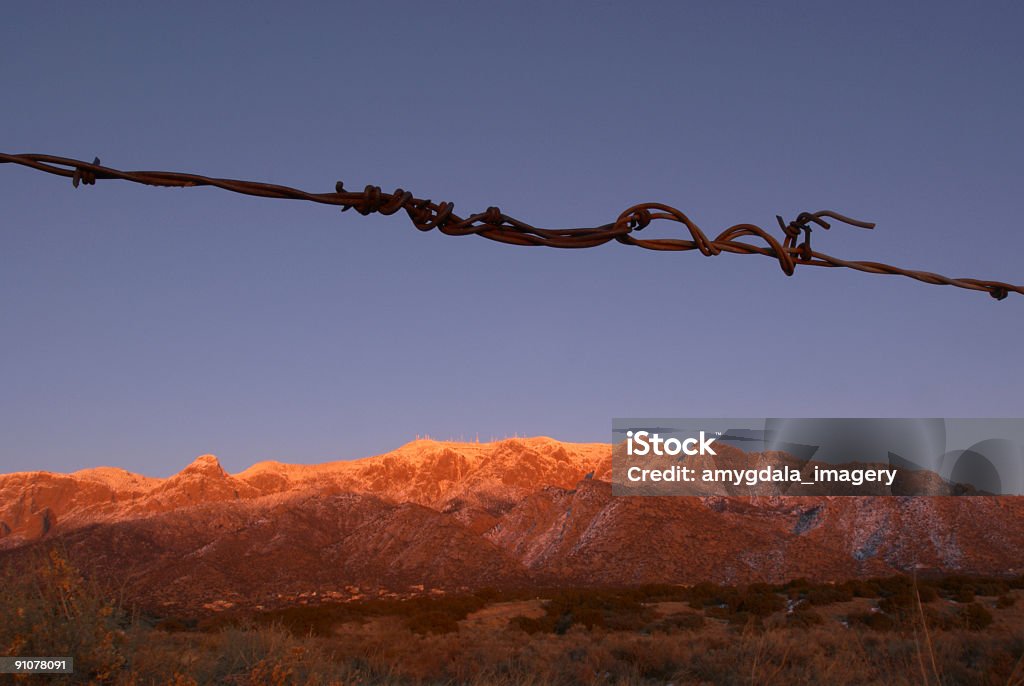 Sonnenuntergang in den Bergen - Lizenzfrei Albuquerque Stock-Foto