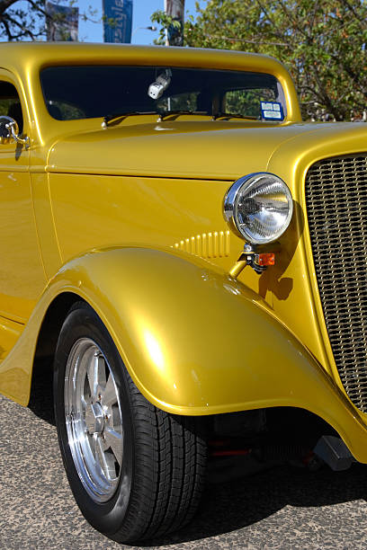 istock Front view of American Hot Rod 91078389