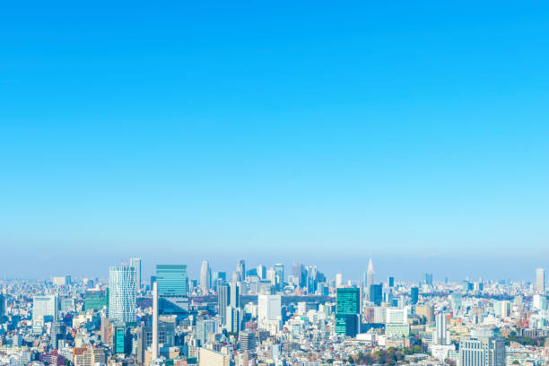 istock High-rise building group in Shinjuku 910787224