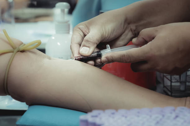 istock Blood donation, blood transfusion, check specified, fasting, health care 910790232