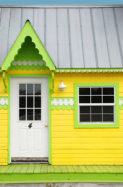 istock Yellow Cottage Entrance 91079097
