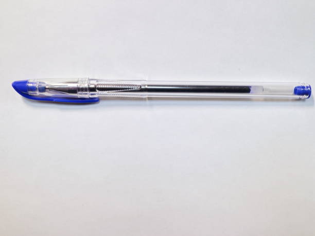 istock gel pen on the office table 910791014