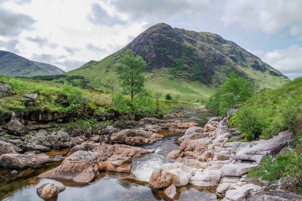 istock Ston mor mountain with river Etive in foreground 910791238