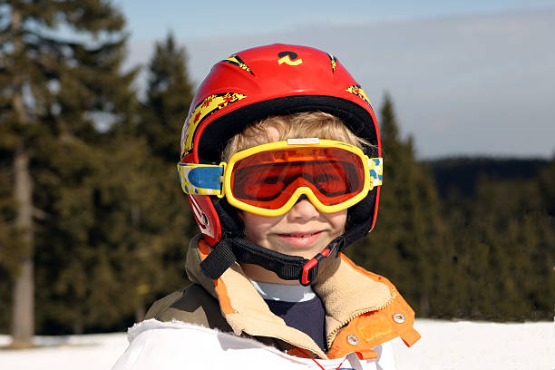 Kleine Skifahrer – Foto