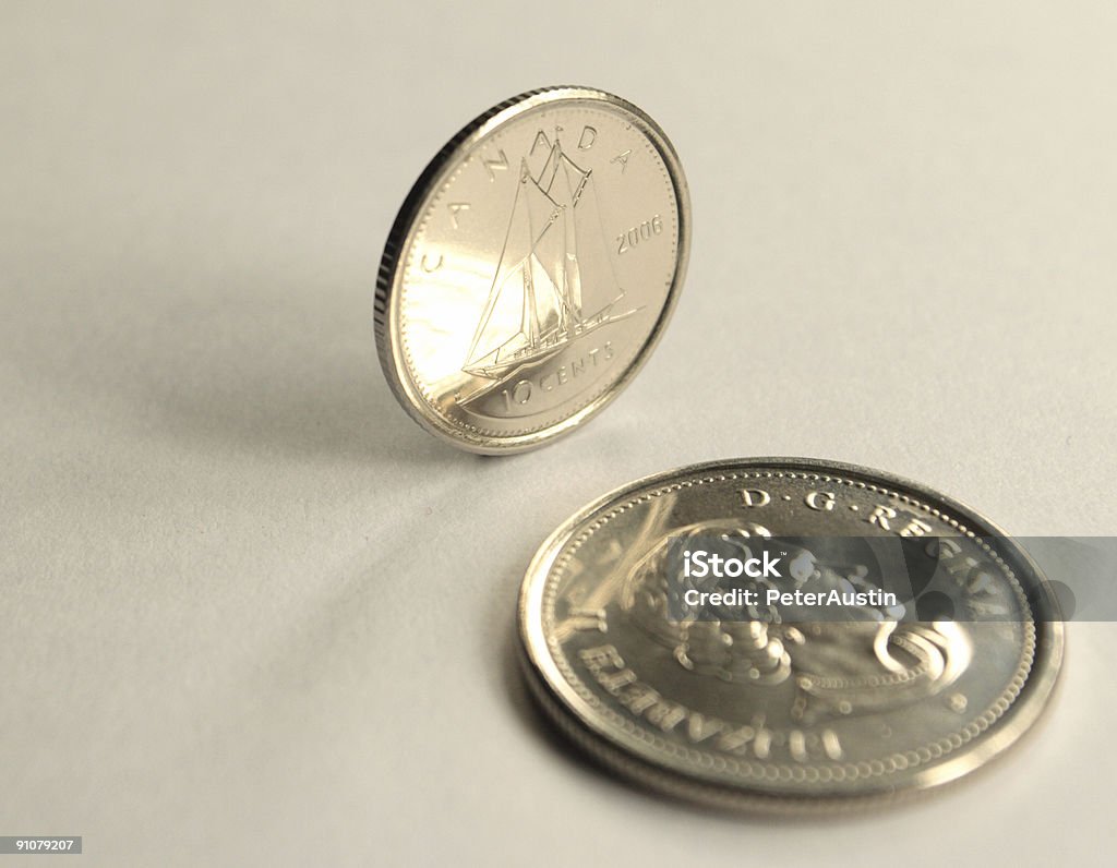 Ten cents  Canada Stock Photo
