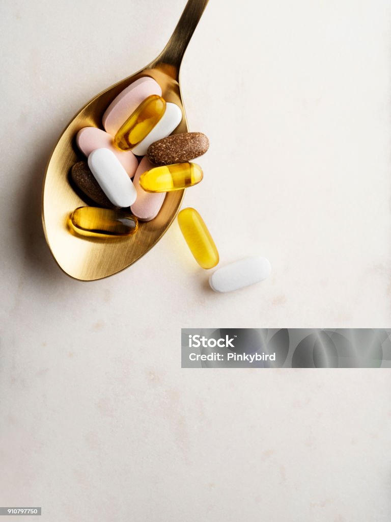 Médecine, comprimé, Capsule, drogues, médicaments anti-obésité - Photo de Vitamines libre de droits
