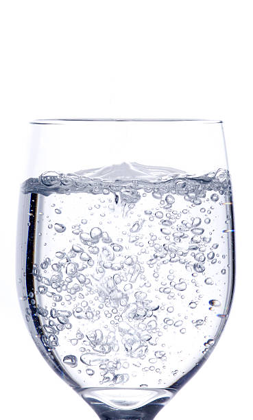 istock Full glass of sparkling water 91080319