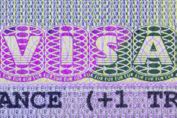 European Schegen visa travel document