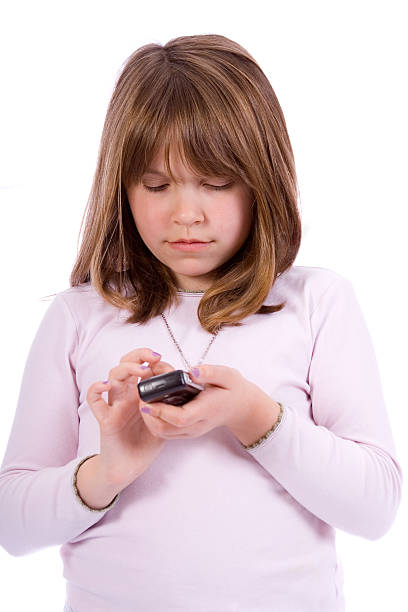 istock Girl Dialing Cell Phone 91080817