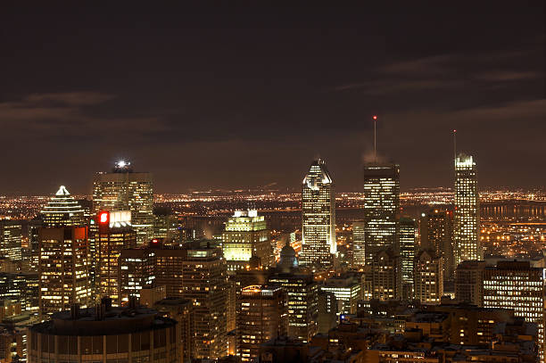 istock Montreal city center by night 91081671