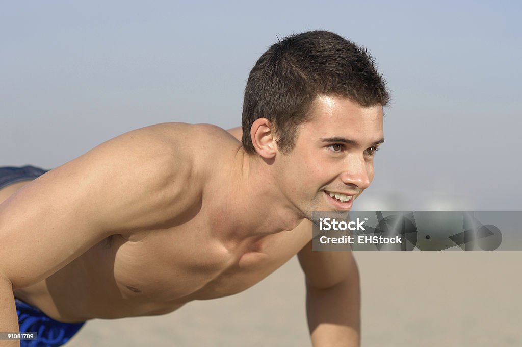 Rei do push-up - Royalty-free 20-24 Anos Foto de stock