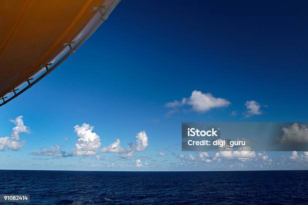 Cruiseship Lifeboat Stock Photo - Download Image Now - Cloud - Sky, Cloudscape, Color Image