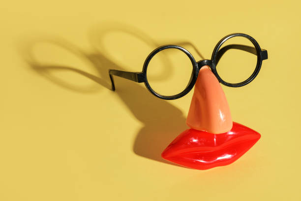 istock fake glasses, nose and mouth 910824358