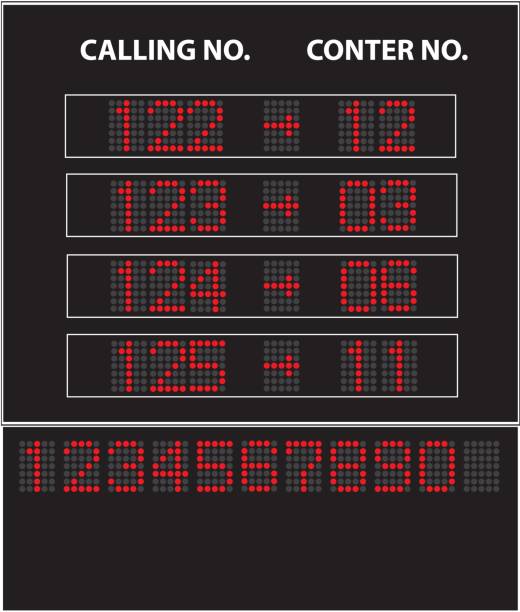 Number Layout Queue Design 70+ Queue Number Ticket Stock Illustrations, Royalty-Free Vector ...