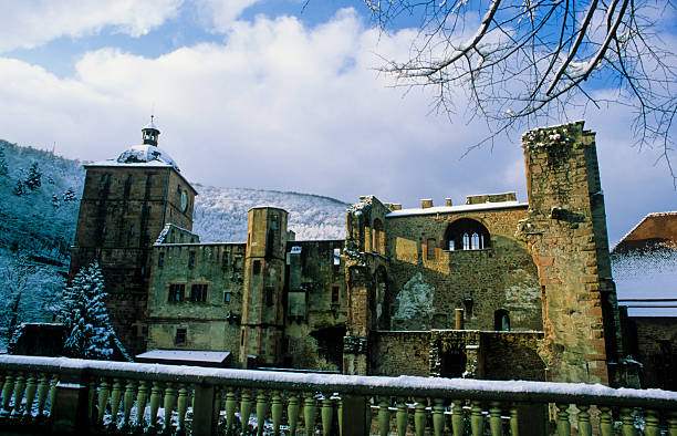 istock The red castle in Heidelberg 91082746