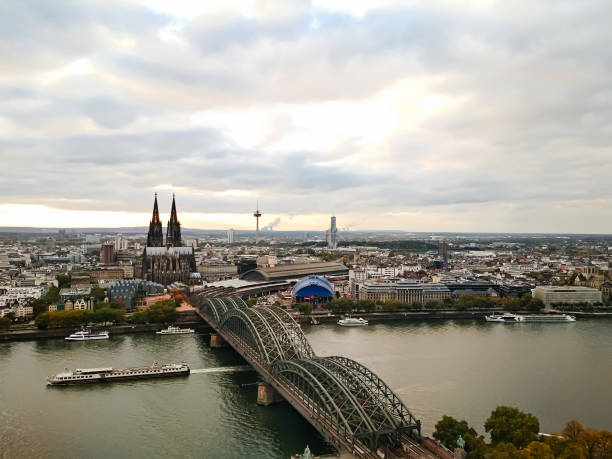 istock Aerial view of Cologne, Germany 910829852