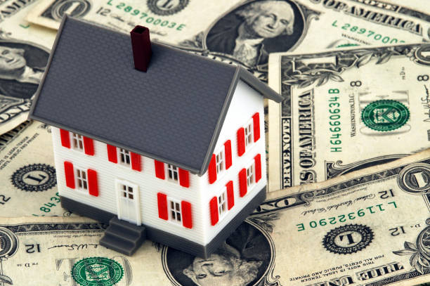 istock Model House with US Cash 2 91083094