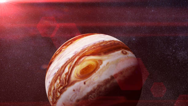 istock planet Jupiter the Sun and the stars 910836806