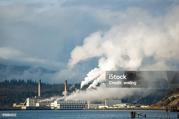 Industrial Pollution Stock Photo - Download Image Now - Air Pollution, Asthmatic, Cancer - Illness
