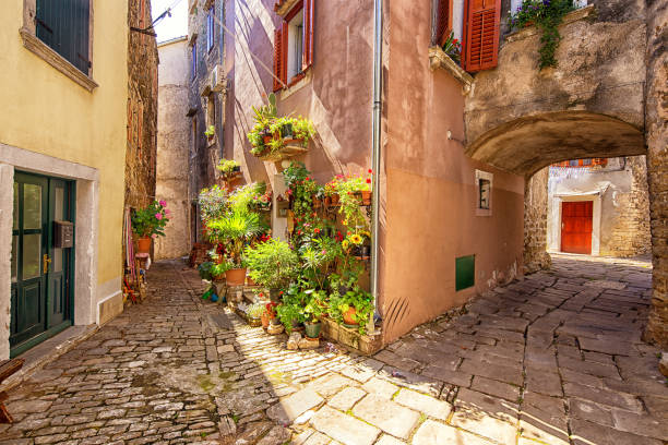 istock architecture of Groznjan, Croatia. 910840424