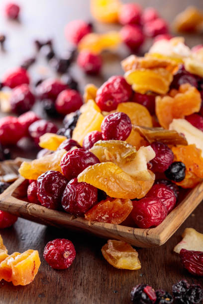 istock Dried fruits and berries. 910843542