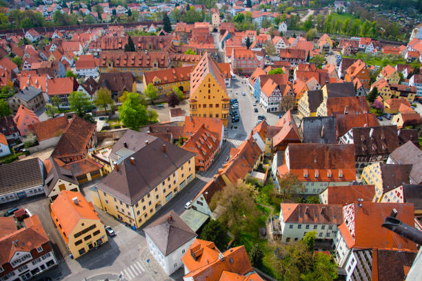 istock View from St. Georgs Church - Nordlingen, Germany 910843576