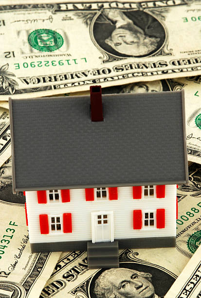 istock Model House with US Cash 3 91084362